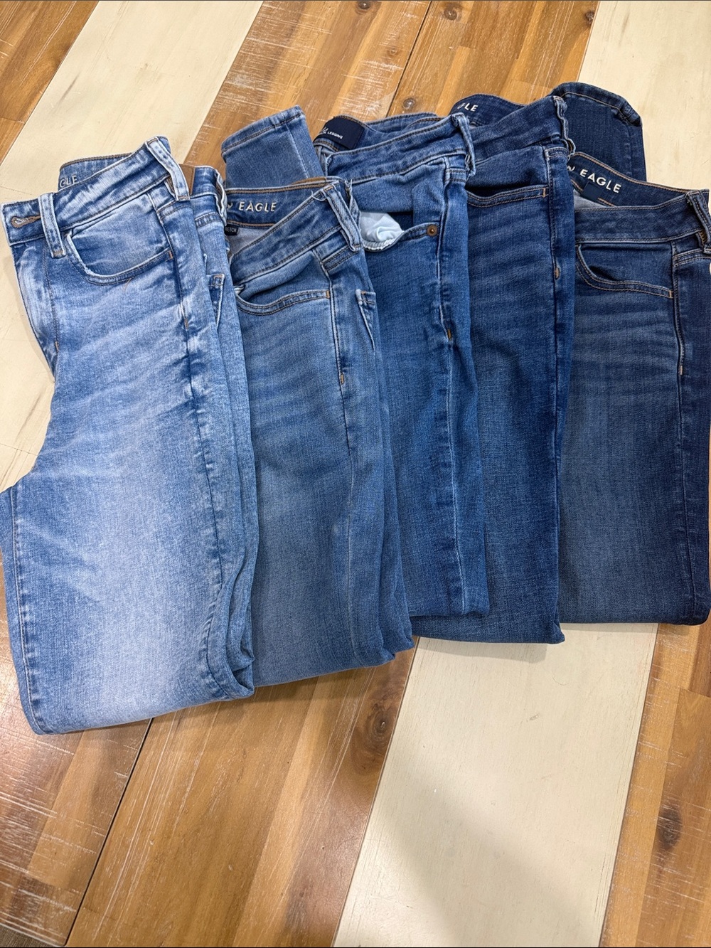 American Eagle Outfitters Women’s Skinny Jeans - Assorted Blue Washes